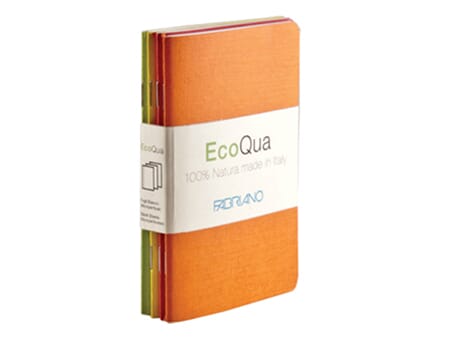 EcoQua Notebook - 4 stk - 9x14 cm - blank