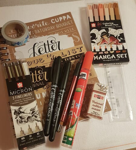 Bullet Journal - startpakke utvidet