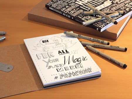 Hand Lettering - A5 - 3x20 ark