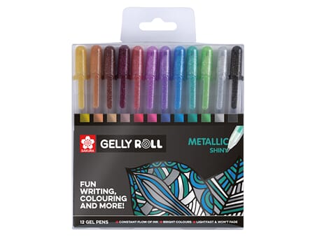 Sakura Gelly Roll - Metallic set 12 stk