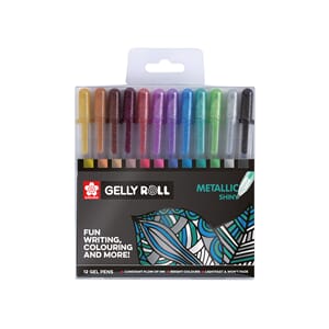 Sakura Gelly Roll - Metallic set 12 stk