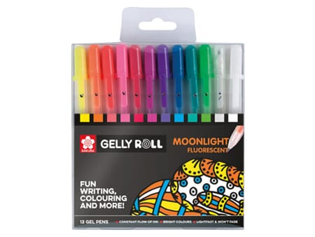 Sakura Gelly Roll - Moonlight 10  medium set - 12 stk