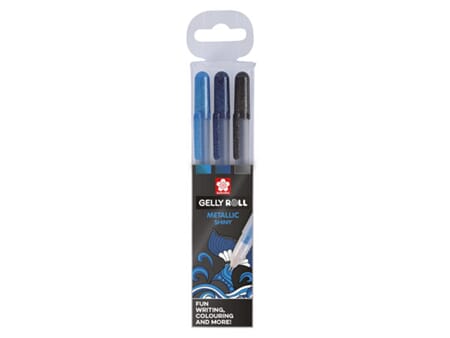 Sakura Gelly Roll - Metallic set 3 stk - Ocean