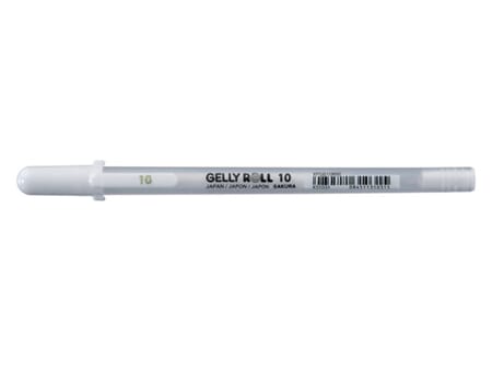 Sakura Gelly Roll Basic - hvit str 10