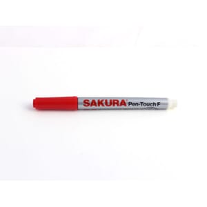 Sakura Pen-Touch F - xppk marker - 19 rød