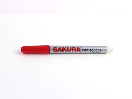 Sakura Pen-Touch F - xppk marker - 19 rød