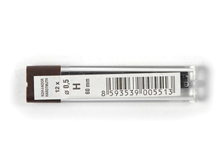 Koh-i-Noor grafittmine - 0,5 mm - H - 12 miner