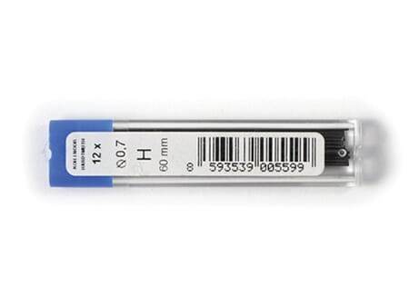 Koh-i-Noor grafittminer - 0,7 mm - H - 12 miner