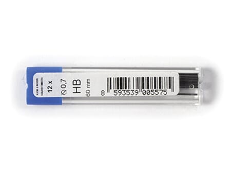 Koh-i-Noor grafittminer - 0,7 mm - HB - 12 miner