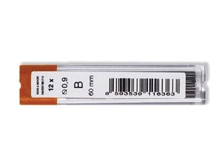 Koh-i-Noor grafittminer - 0,9 mm - B - 12 miner