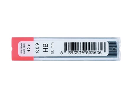 Koh-i-Noor grafittminer - 0,9 mm - HB - 12 miner