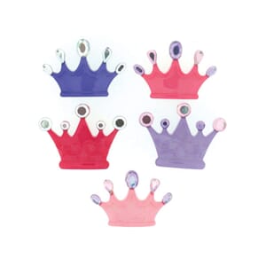 Buttons - Princess Crowns