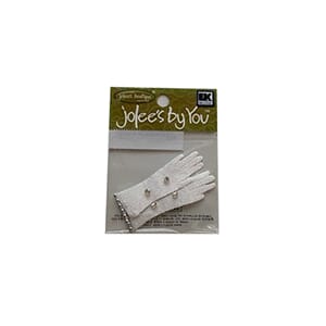 Jolee's Hvite hansker - m/ limpute