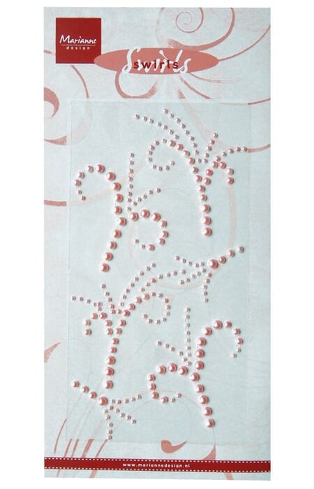 Swirls m/ lim - Pink