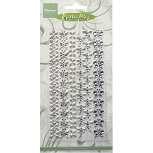 Butterflies pearls/ strass - m/lim