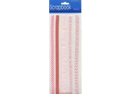 Selvklebende bånd 30,5 cm - rosa