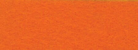 Ullfilt orange - 45 cm bredde (pr meter)