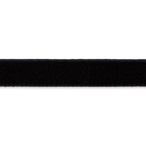 Fløyelsbånd sort - 9 mm - PR METER