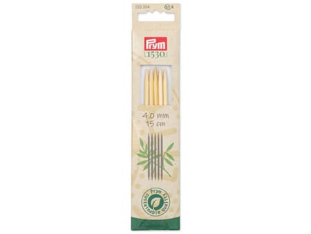 Prym 1530 - Bambus settpinner - 4mm/15cm