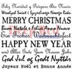 Deep Red - International Holiday Wishes