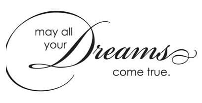 Dreams Come Trough - ca 7x3,5