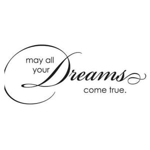 Dreams Come Trough - ca 7x3,5