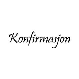 Konfirmasjon - ca 6,5x2