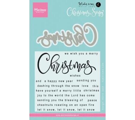 Christmas Song - Stempler med die