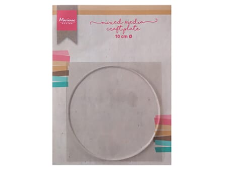 Mixed Media craftplate - Ø 10 cm