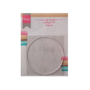 Mixed Media craftplate - Ø 10 cm