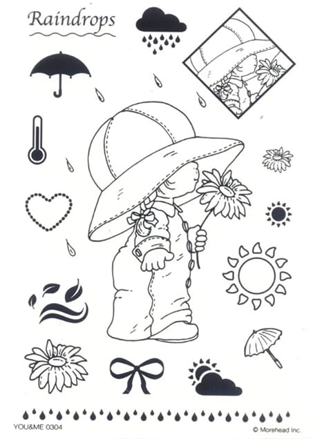 Morehead - Regnvær - clearstamp