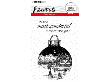 Julekule og tekst