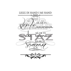 Staz - Legg handa di i mi