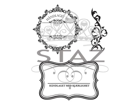 Staz stempelsett - Håndlaget av