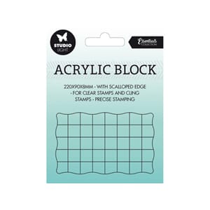 Acryliv Stamping Block - 50x80+8 mm