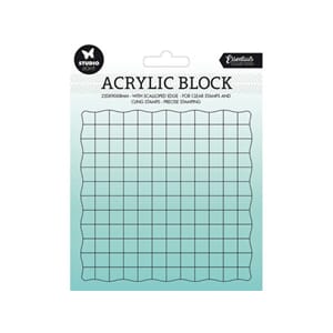 Acrylic Stamp Block - 120x120x8 mm