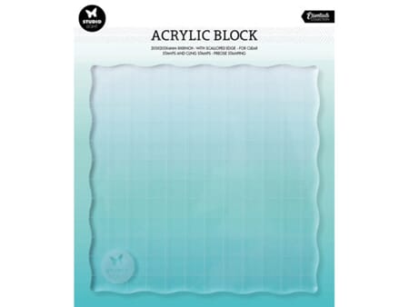 Acryliv Stamping Block - 203x203x8 mm
