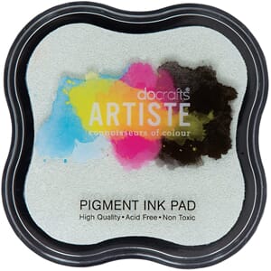 Artiste Pigment Ink Pad - Clear emboss