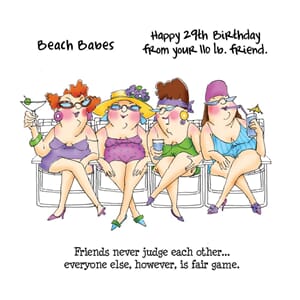 Art Imressions Girlfriends - Beach Babes