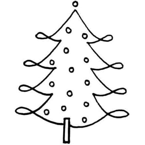 Juletre - ca 5,5x4,5