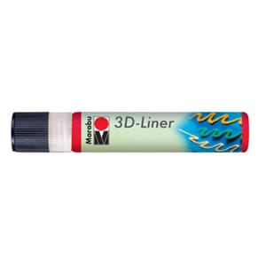 Marabu 3D liner - 631 kirsebær rød