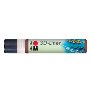Marabu 3D liner - 646 mellombrun