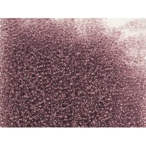 Bunadsperler - 20010  Italian ametyst transparent