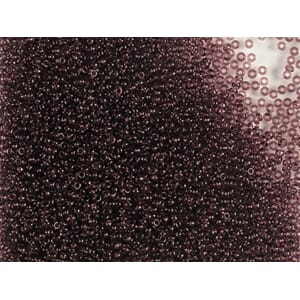 Bunadsperler - 20060  Mørk ametyst transparent