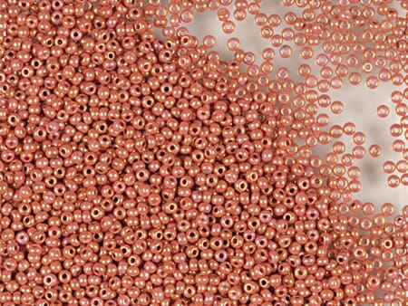 Bunadsperler - 46095 Brun rosa