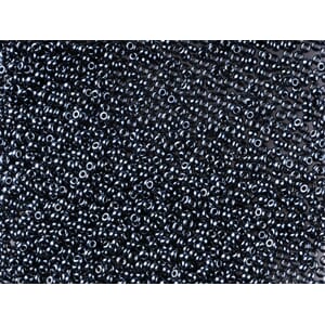 Bunadsperler - 49102 Koksgrå m/ skinn