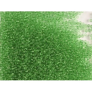 Bunadsperler - 50100 Lys grønn transparent