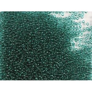 Bunadsperler - 50710 Sjøgrønn transparent