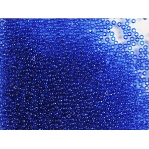 Bunadsperler - 60300 Mørk akvamarin/ Fana blå