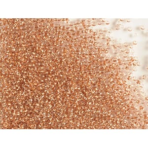 Bunadsperler - 68105 Kobber transparent